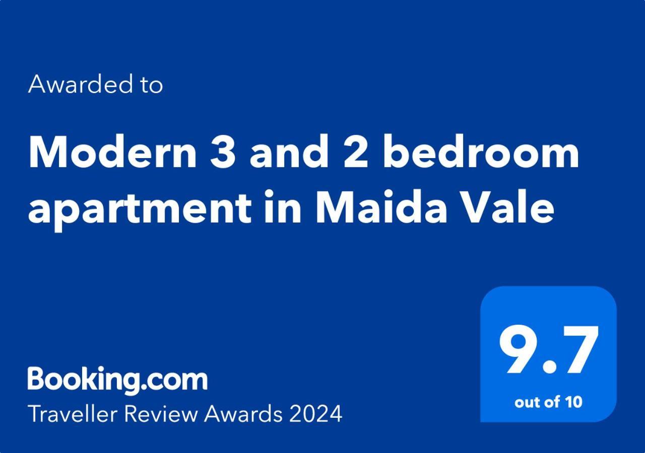 Modern 3 And 2 Bedroom Apartment In Maida Vale London Exterior foto
